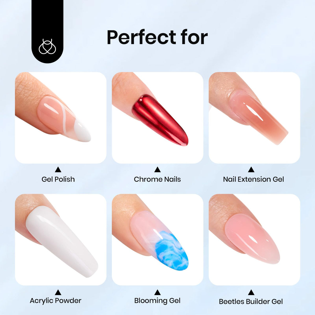 Top coat gel beetles avec pinceau d'application