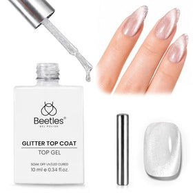Top Coat Gel Cat Eye de beetles 10ml vue avant