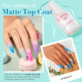Top coat mat inclus dans le kit AZUREBEAUTY