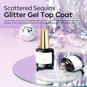 Top coat modelones prêt à l'emploi avec pinceau visible
