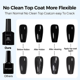 Top Coat TOMICCA 15ml avec brillance miroir