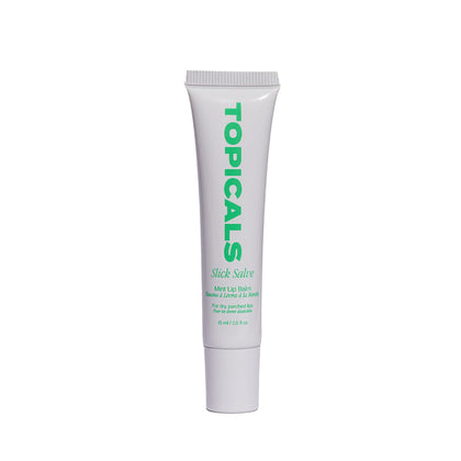 Topicals Baume à Lèvres Mint 15ml vue avant avec bouchon