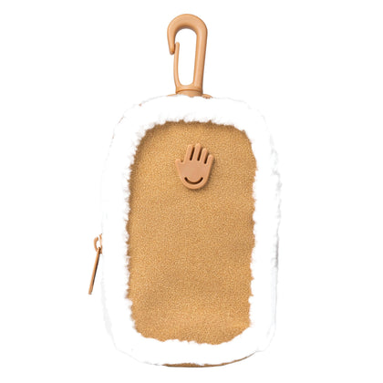Touchette Spéciale Édition Touchland en vegan shearling couleur châtaigne