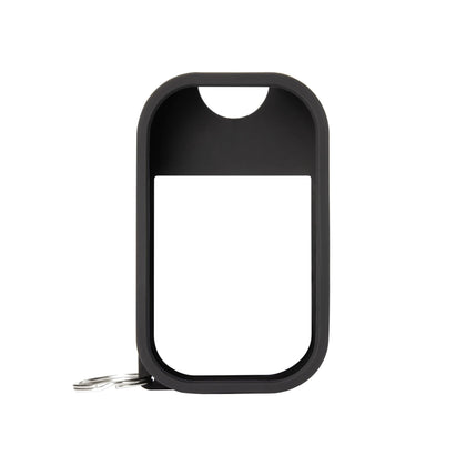 Touchland étui en silicone noir pour brume mains, vue avant