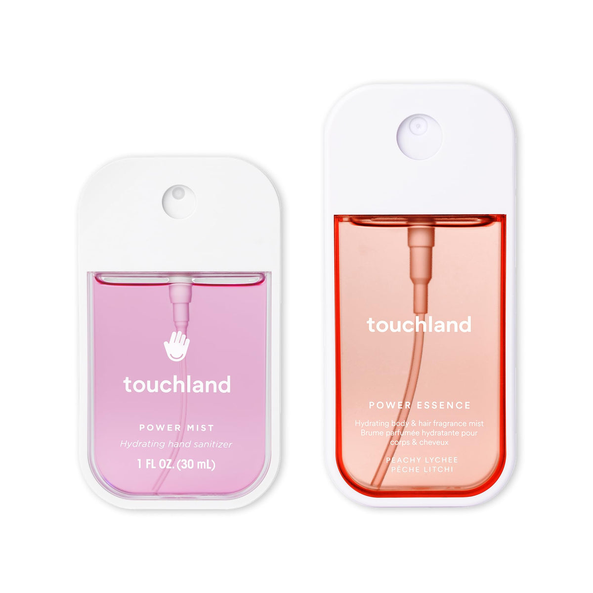 Touchland Fruity Crush ensemble hydratant avec désinfectant et brume parfumée