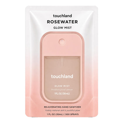 Touchland Glow Spray désinfectant hydratant 59g vue de face