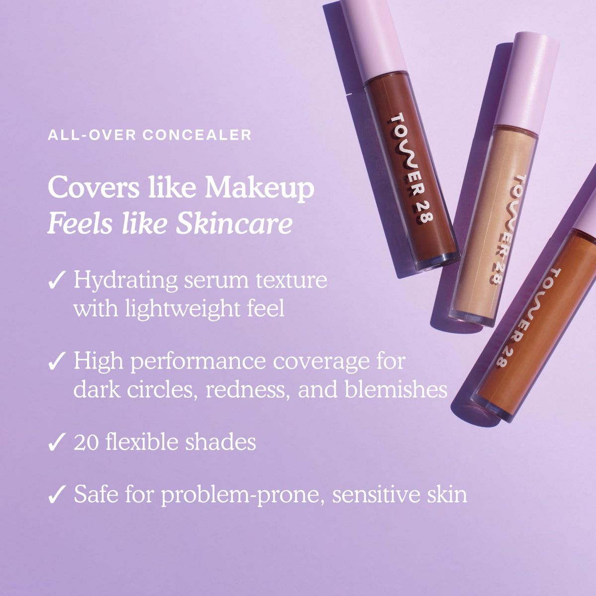 Tour 28 Sérum Hydratant Concealer texture crème légère