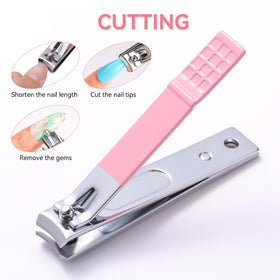 Tous les outils du kit manucure Makartt présentés ensemble