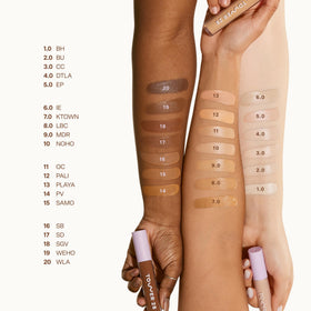 Tower 28 Sérum Hydratant Concealer application sur peau