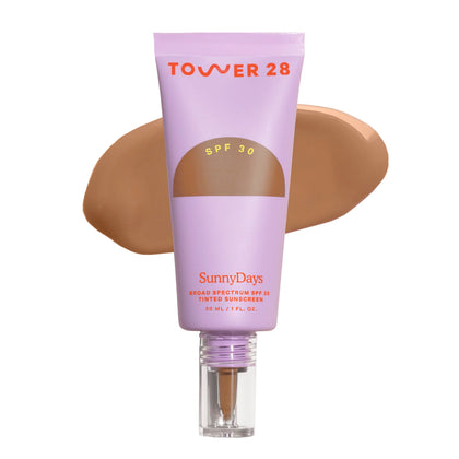 Tower 28 SunnyDays crème solaire teintée SPF 30 teinte 40 vue de face