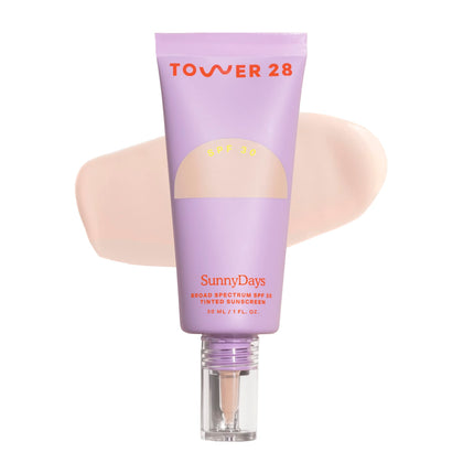 Tower 28 SunnyDays Fond de Teint Écran Solaire Teinté SPF 30 Teinte 05 avant