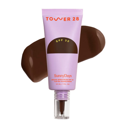Tower 28 SunnyDays fond de teint solaire SPF 30 teinte 65 vue de face