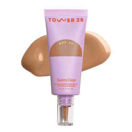 Tower 28 SunnyDays Fond de Teint Solaire Tinte SPF 30 Teinte 35 avant