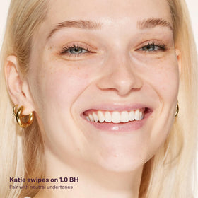 Tower 28 Swipe Serum Hydrating Concealer 1.0 BH texture on skin