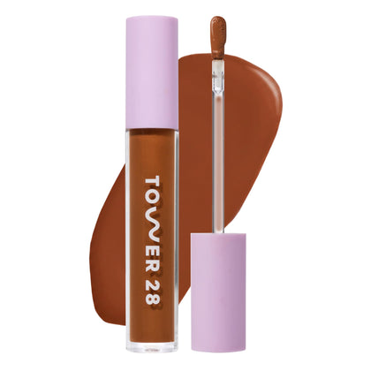 Tower 28 Swipe Serum Hydrating Concealer, 18 Deep/Golden face view