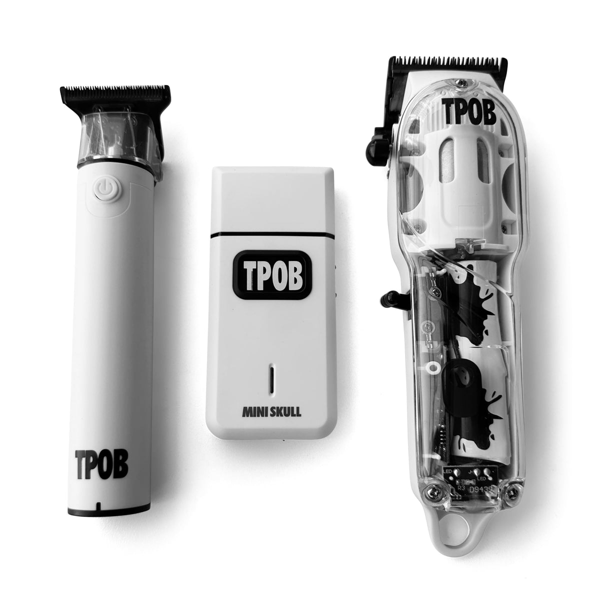 TPOB tondeuse à cheveux avec lame X Fade et accessoires dans un étui