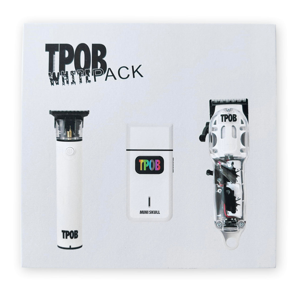 TPOB tondeuse à cheveux avec moteur visible à 6800 rpm
