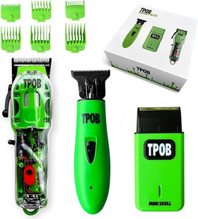 TPOB Tondeuse à cheveux professionnelle vue de face avec lame Fade