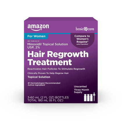 Traitement de Régénération Capillaire Femme Minoxidil 2% avant vue
