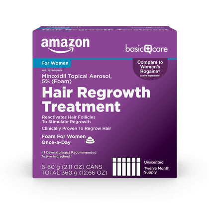 Traitement de Régénération Capillaire Femmes 5% Minoxidil, vue de face