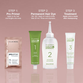 Traitement Pré-Coloration Clairol Pro Primer en application