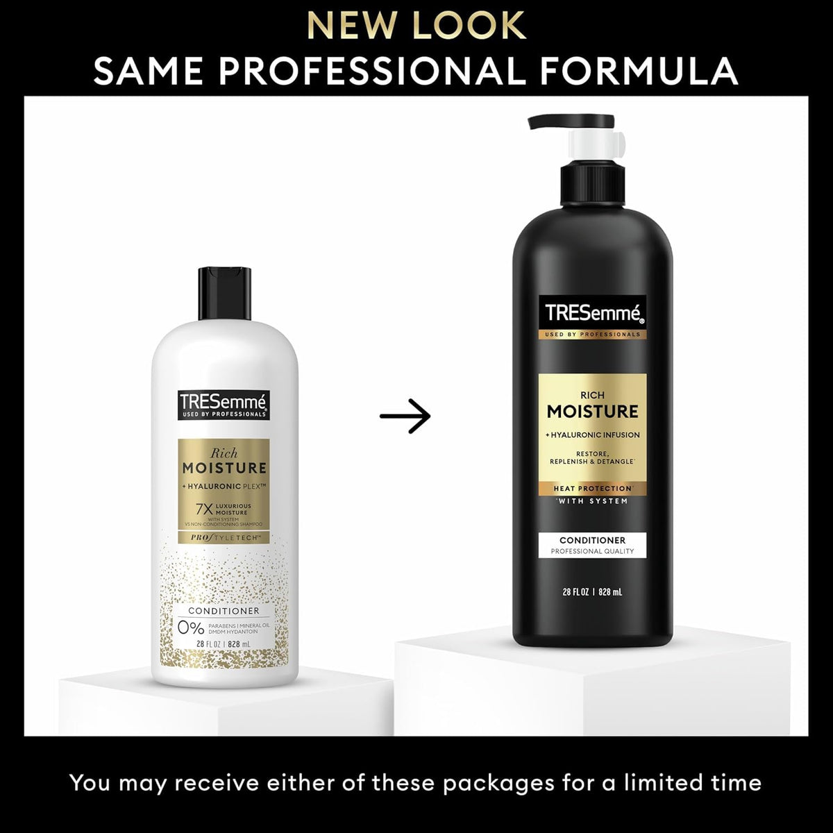 TRESemmé Après-Shampoing Hydratation Riche 28 oz flacon arrière