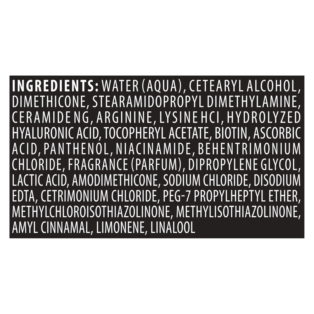 TRESemmé Après-Shampooing Hydratant Riche en gros plan sur le produit