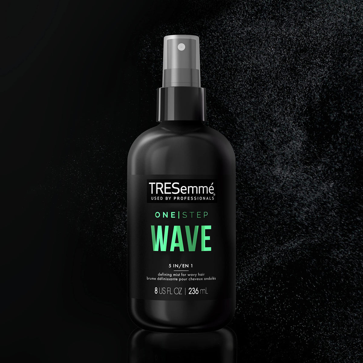 TRESemmé brume de coiffage 5-en-1 pour cheveux bouclés, conseils d'utilisation