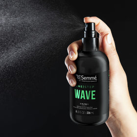 TRESemmé brume de coiffage 5-en-1 pour cheveux bouclés, résultats sur cheveux