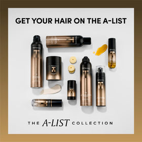 TRESemmé Laque Coiffante A-List 8,5 Oz avec un fond esthétique