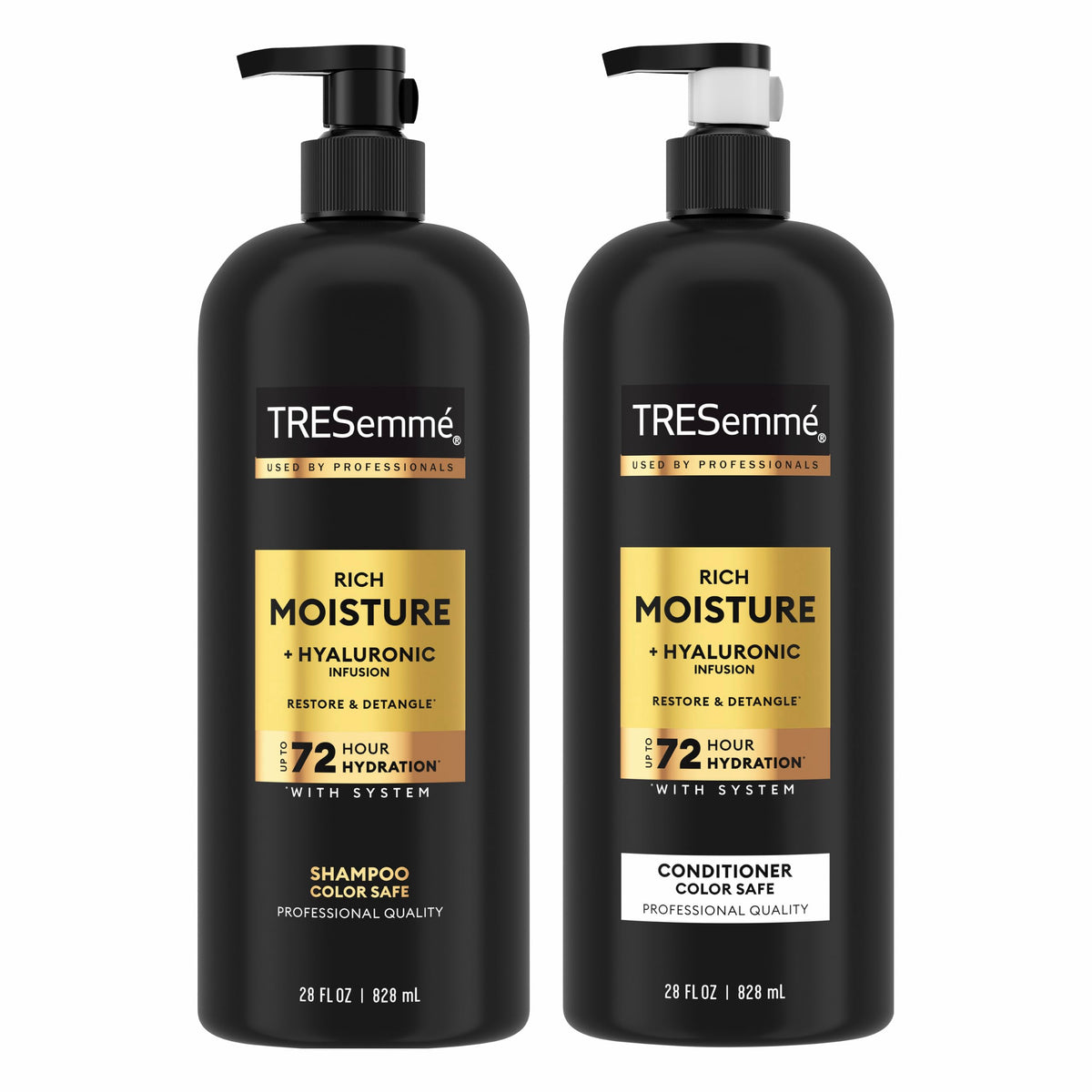 TRESemmé Shampoo et Après-shampooing Rich Moisture 28 oz face