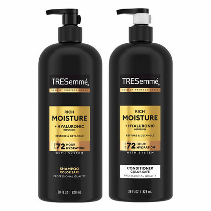 TRESemmé Shampoo et Après-shampooing Rich Moisture 28 oz face