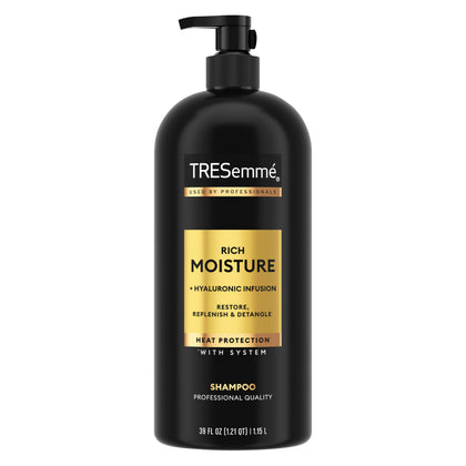 TRESemmé Shampooing Hydratant Rich Moisture 39 fl oz avec pompe