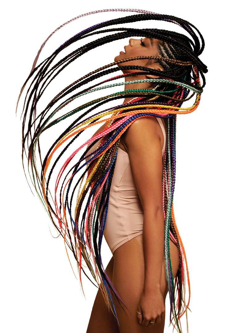 Tresse X-Pression Ultrabraid présentée dans son emballage