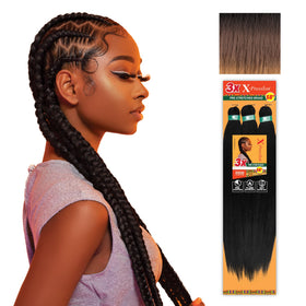 Tresses Sensationnel X-Pression 58in paquet de 4, couleur 3T2/30/27