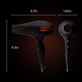 TREZORO Sèche-cheveux en boîte avec accessoires