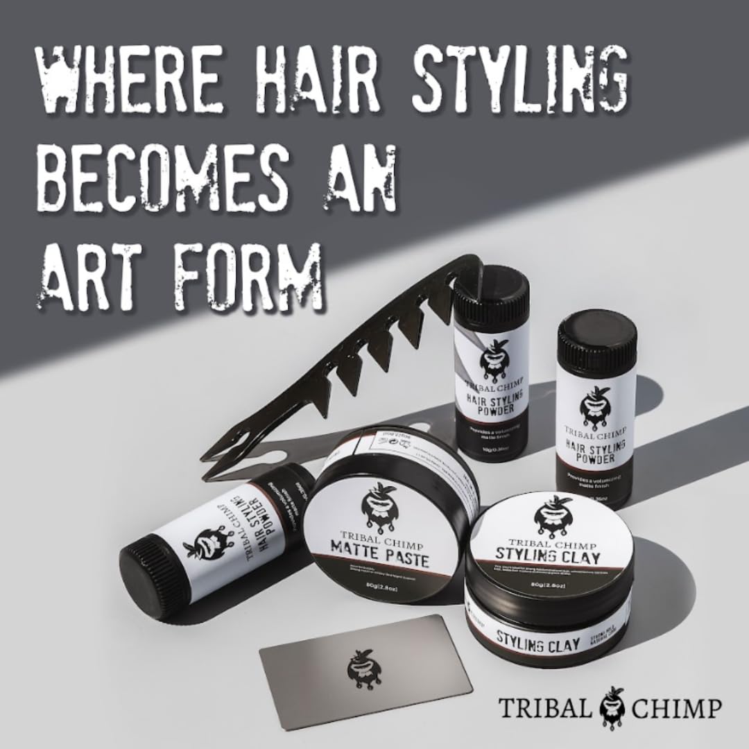 Tribal Chimp Poudre Coiffante 10g avec un effet fini mat