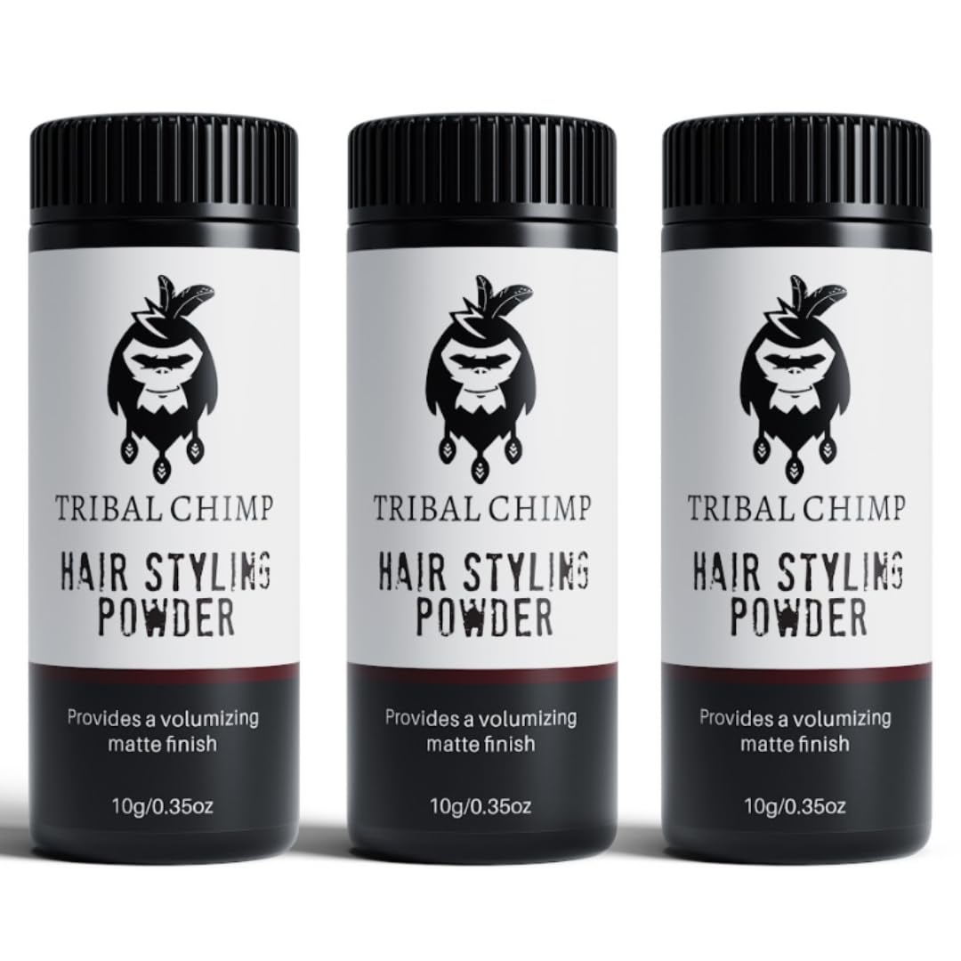 Tribal Chimp Poudre Coiffante 10g vue de face avec packaging