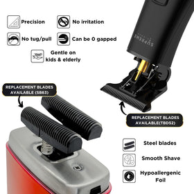 Trimmer DLC T-Shaper avec accessoires et chargeur