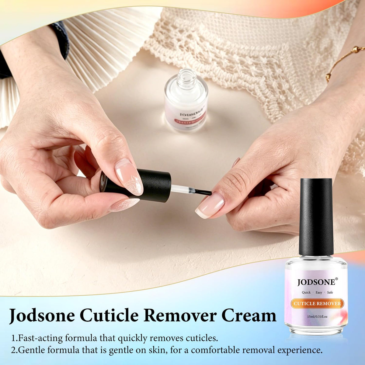 Trimmer pour cuticules JODSONE en usage