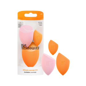 Trio d'éponges de maquillage Real Techniques avec éponge Miracle Complexion