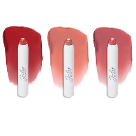 Trio de baumes à lèvres teintés Julep avec trois teintes