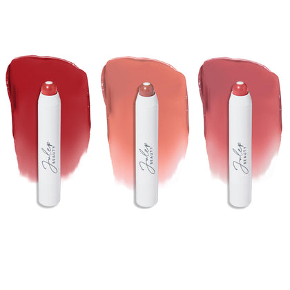 Trio de baumes à lèvres teintés Julep avec trois teintes