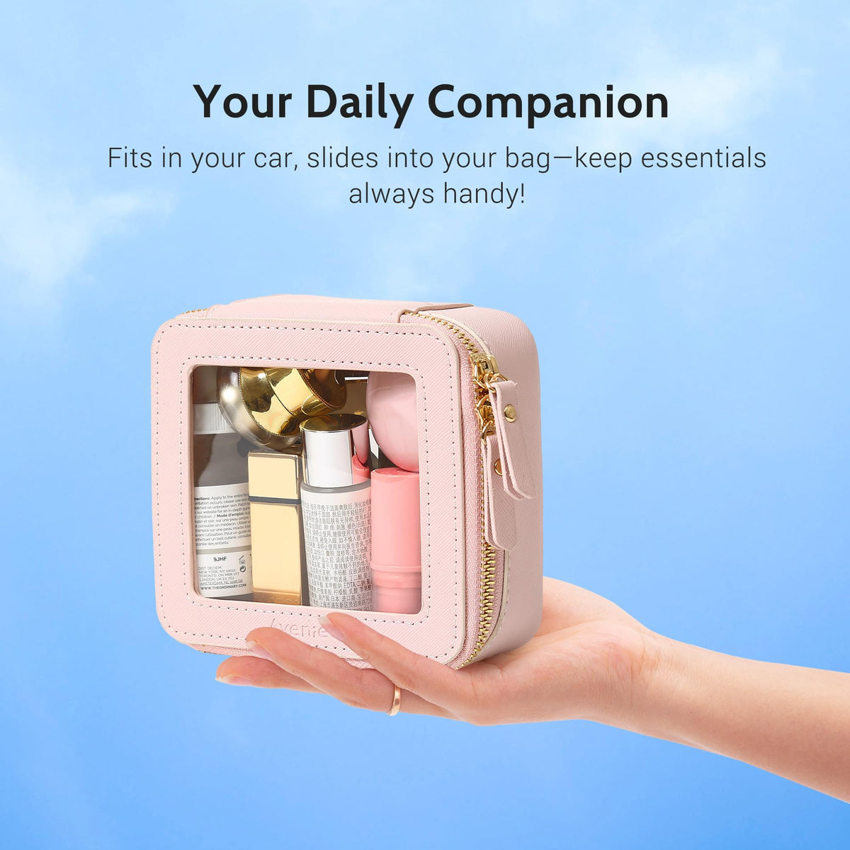Trousse à maquillage Aveniee avec accessoires de beauté