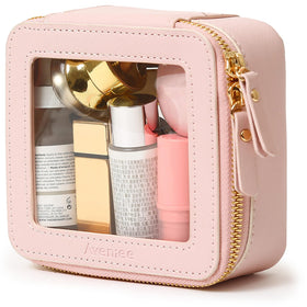 Trousse à maquillage Aveniee transparente vue avant
