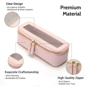 Trousse Aveniee avec accessoires de beauté à l'intérieur