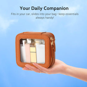 Trousse Aveniee avec accessoires de beauté à l'intérieur