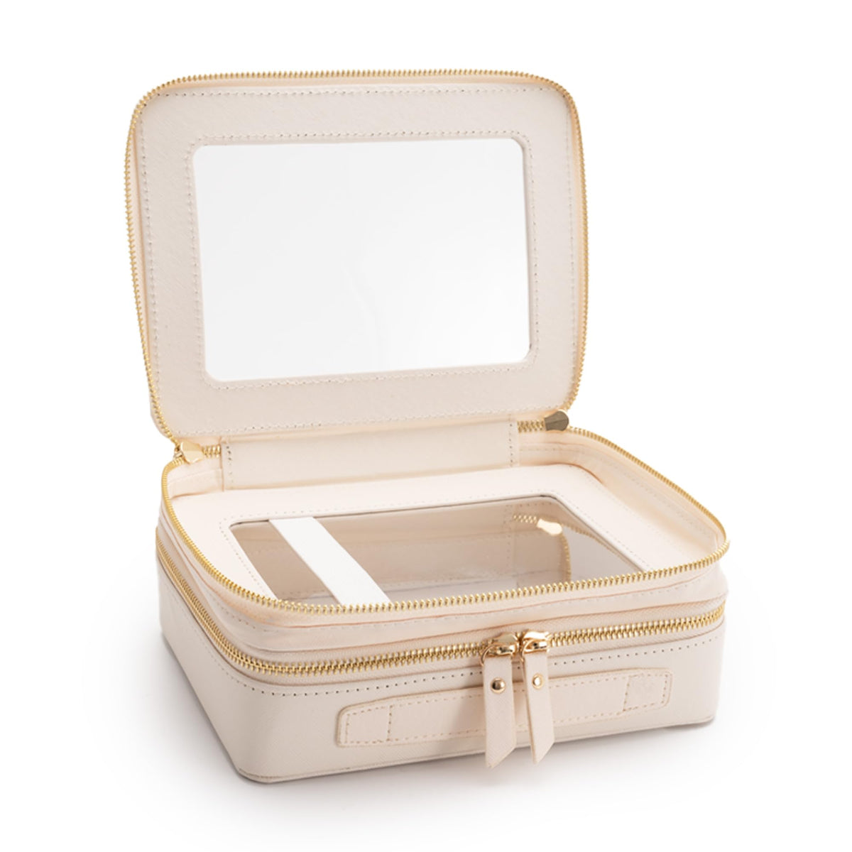 Trousse Aveniee avec accessoires de beauté à l'intérieur