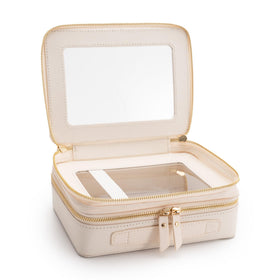 Trousse Aveniee avec accessoires de beauté à l'intérieur