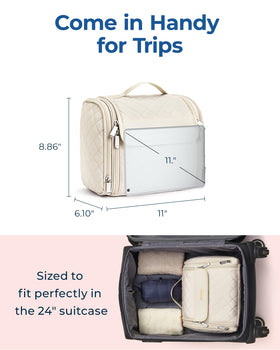 Trousse BAGSMART ouverte montrant son espace de rangement